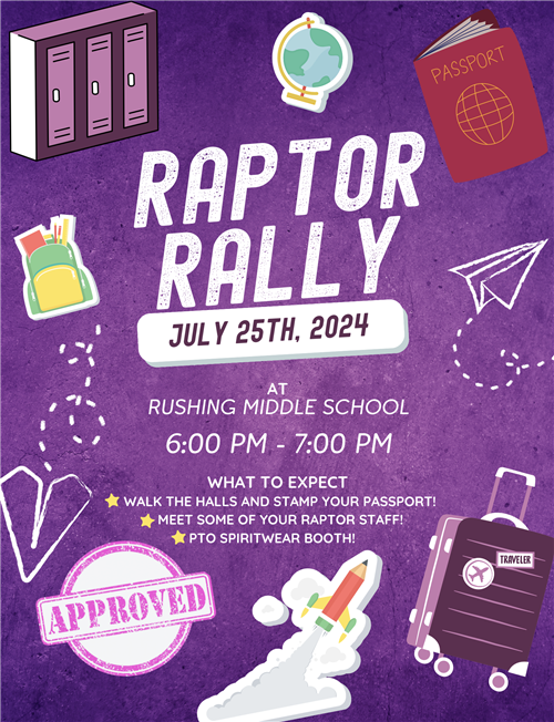 Raptor Rally Information